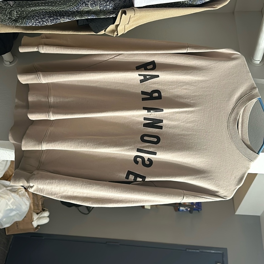 Crewneck Cream Size S